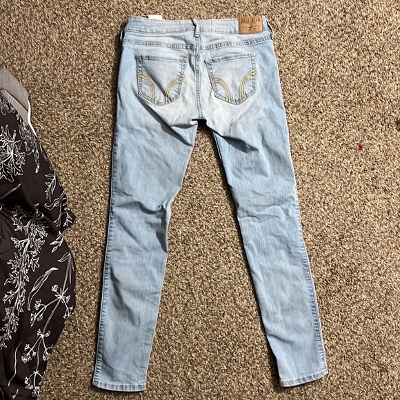 Hollister super skinny light blue jeans - Picture 6 of 7